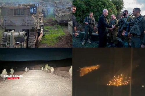 Xe tăng, pháo binh Israel ùn ùn tấn công phía Nam Lebanon