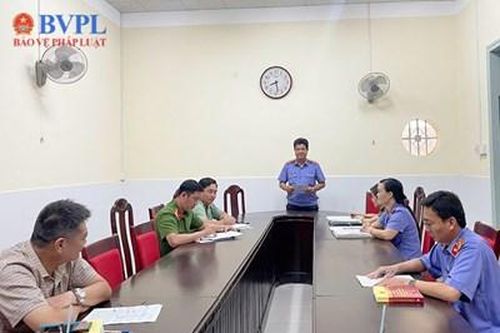 Trực tiếp kiểm sát công tác giải quyết khiếu nại, tố cáo tại Công an TP Sóc Trăng
