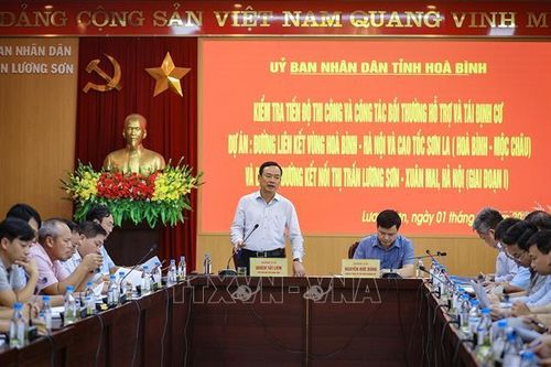 Sớm xây dựng bộ đơn giá bồi thường dự án đường liên kết vùng Hòa Bình - Hà Nội