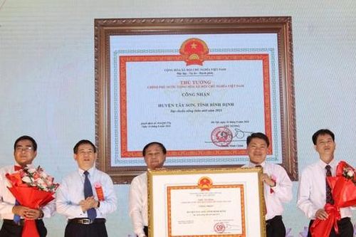 Phó Thủ tướng Chính phủ Hồ Đức Phớc: Xây dựng huyện nông thôn mới kiểu mẫu, phát triển bền vững