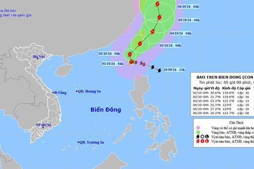 Bão Krathon đi vào biển Đông, Quảng Nam yêu cầu sẵn sàng phương án ứng phó
