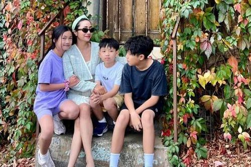 Nữ diễn viên hé lộ cuộc sống nơi xứ người, một mình chăm sóc 3 con