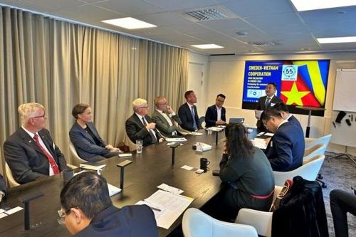 Ủy ban Quản lý vốn nhà nước tại doanh nghiệp làm việc với Hội đồng Đầu tư và Thương mại Thụy Điển