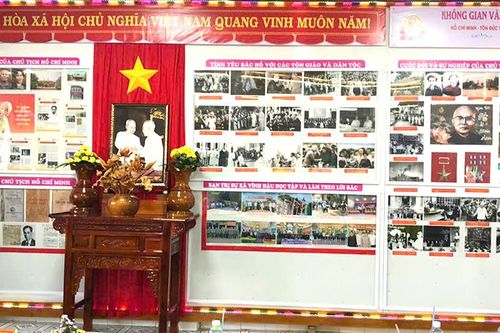 Xã Vĩnh Hậu ra mắt mô hình 'Không gian văn hóa Hồ Chí Minh - Tôn Đức Thắng'