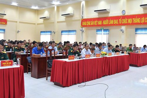 Triển khai nhiệm vụ diễn tập khu vực phòng thủ huyện Thoại Sơn