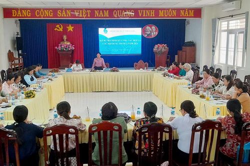 Hội Liên hiệp Phụ nữ huyện Phú Tân thực hiện đạt 100% chỉ tiêu của năm 2024