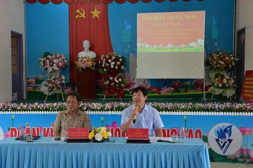 Cử tri kiến nghị nhiều nội dung thiết thực liên quan đời sống, an sinh xã hội