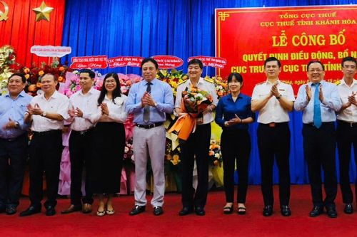 Ông Phạm Hoài Trung giữ chức Cục trưởng Cục Thuế tỉnh Khánh Hòa