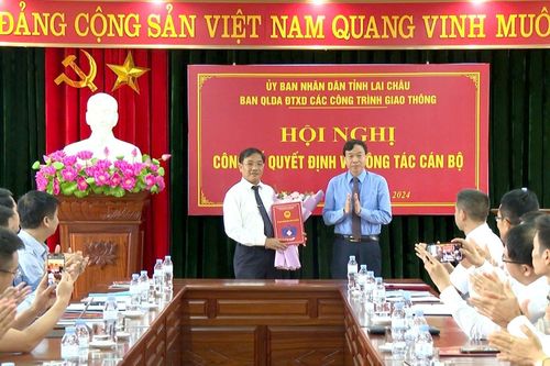Công bố Quyết định bổ nhiệm Giám đốc Ban Quản lý Dự án Đầu tư Xây dựng các Công trình giao thông tỉnh
