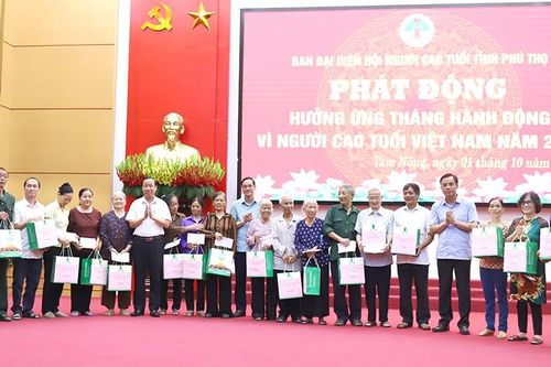 Phát động hưởng ứng 'Tháng hành động vì Người cao tuổi Việt Nam' năm 2024