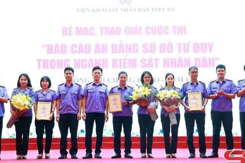 Sơn La đoạt giải Ba tại chung khảo Cuộc thi 'Báo cáo án bằng sơ đồ tư duy ngành Kiểm sát nhân dân'