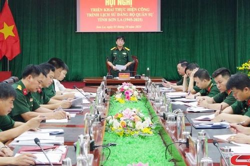 Triển khai biên soạn 'Lịch sử Đảng bộ Quân sự tỉnh Sơn La'