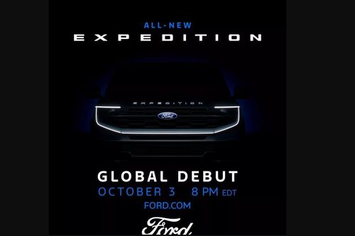 Ford Expedition 2025 lộ diện trước khi ra mắt vào tháng 10 tới