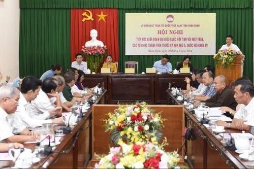 Chùm ảnh: Hoạt động của Phó Thủ tướng Chính phủ, Bộ trưởng Hồ Đức Phớc trong chuyến công tác tại Bình Định