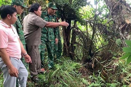Di dời khẩn cấp 9 hộ dân sống dưới chân núi có loạt vết nứt lớn