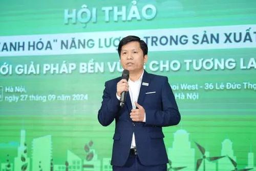 Giải pháp 'xanh hóa' năng lượng trong sản xuất