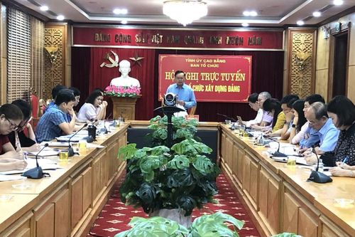 Hội nghị trực tuyến góp ý vào dự thảo Đề án sửa đổi, bổ sung Quy định số 212-QĐ/TW của Ban Bí thư