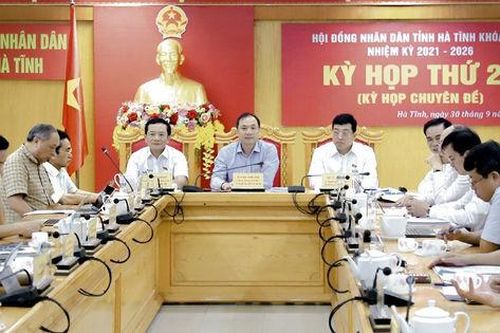 Hà Tĩnh: Thông qua 17 nghị quyết về phát triển kinh tế - xã hội