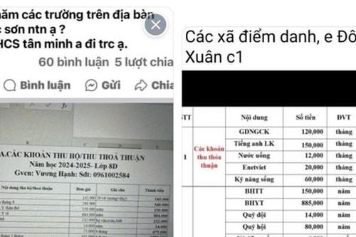 Huyện Sóc Sơn: Kiên quyết xử lý nếu nhà trường để thu các khoản 'thỏa thuận' trái quy định!