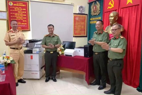 Công an Hà Nội phát huy hậu cần chủ động trong tình hình mới
