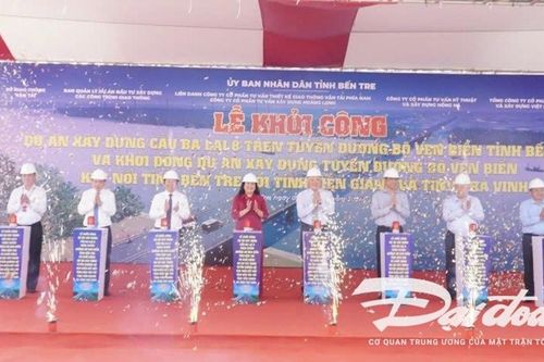 Bến Tre khởi công cầu Ba Lai 8