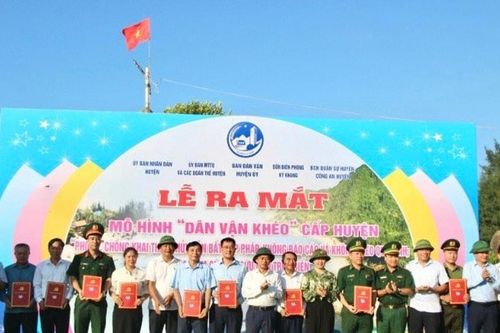 Kỳ Anh về đích Nông thôn mới - Bài 2: 'Dân vận khéo' để người dân đồng lòng xây dựng quê hương