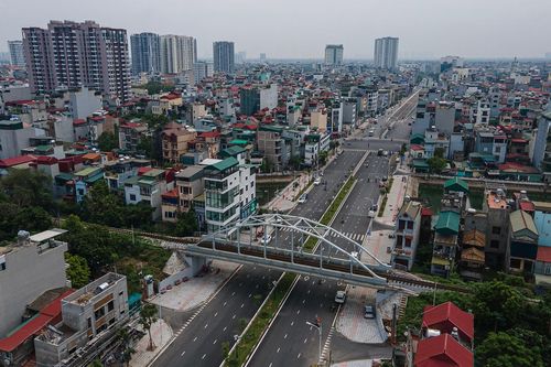 Tuyến đường 1,5 km giá hơn 1.200 tỷ ở Hà Nội trước ngày thông xe