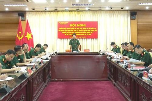Sáp nhập, tổ chức lại Cục Hậu cần, Cục Kỹ thuật; bàn giao Trường Cao đẳng về Bộ LĐTBXH