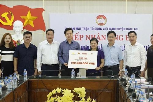 Báo Nhân Dân hỗ trợ người dân huyện Bảo Lạc (Cao Bằng) khắc phục hậu quả thiên tai