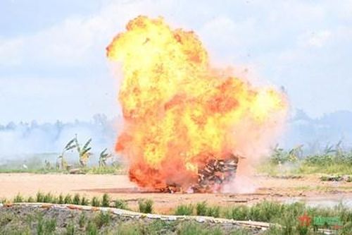 Huyện Cờ Đỏ, thành phố Cần Thơ: Hoàn thành tốt diễn tập khu vực phòng thủ năm 2024