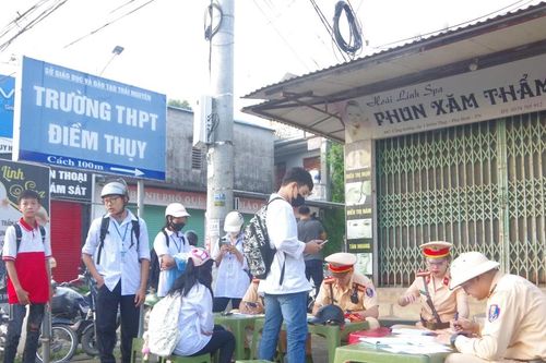 Thái Nguyên tăng cường bảo đảm trật tự an toàn giao thông cho học sinh