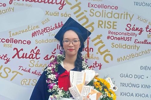 Nữ thủ khoa đầu ra Đại học Bách khoa Hà Nội là lớp trưởng đa tài