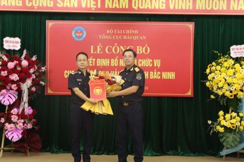 Ông Phạm Chí Thành giữ chức Cục trưởng Cục Hải quan tỉnh Bắc Ninh