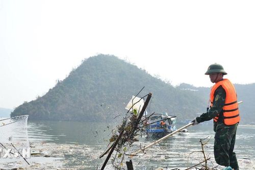 Nguy cơ cháy thảm thực vật trên các núi đá vôi ở Vịnh Hạ Long sau bão số 3