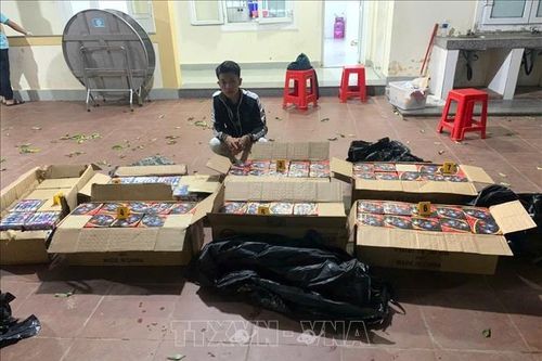 Bắt nhiều đối tượng tàng trữ, mua bán chất ma túy, pháo nổ