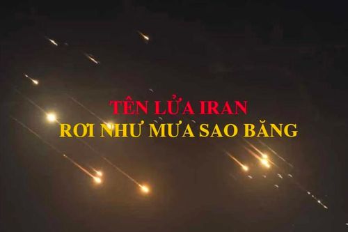 Tên lửa Iran trút xuống Israel như mưa sao băng