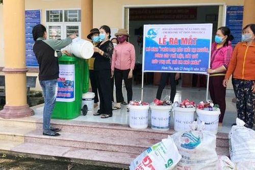 Hiệu quả từ mô hình thu gom phế liệu gây quỹ giúp đỡ phụ nữ và trẻ mồ côi khó khăn