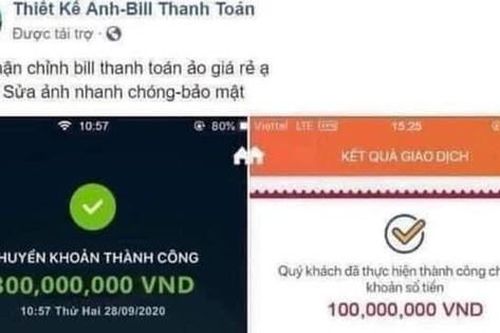 Bộ Công an sẽ giải quyết tố giác hành vi 'phông bạt' biên lai chuyển tiền