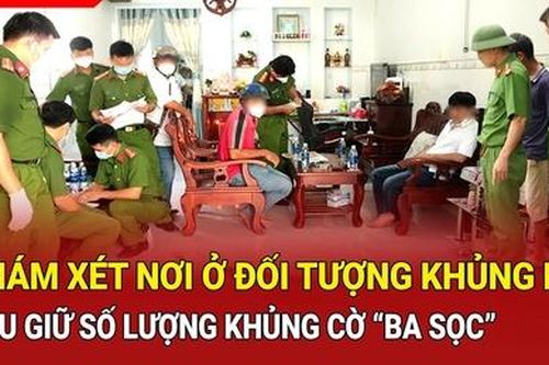 Bản tin an ninh trật tự 2/10: Khám xét nơi ở đối tượng khủng bố, thu giữ số lượng lớn cờ 'ba sọc'