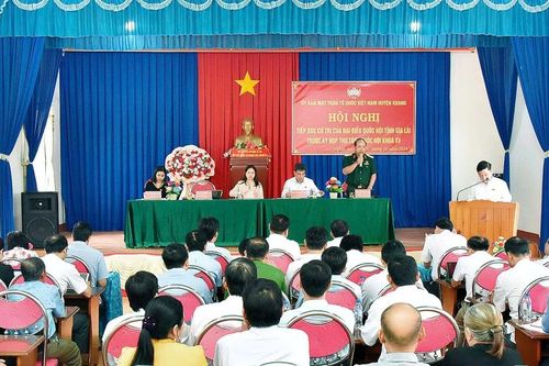 Cử tri Nghĩa An kiến nghị nhiều vấn đề liên quan đến đất đai, giao thông, y tế