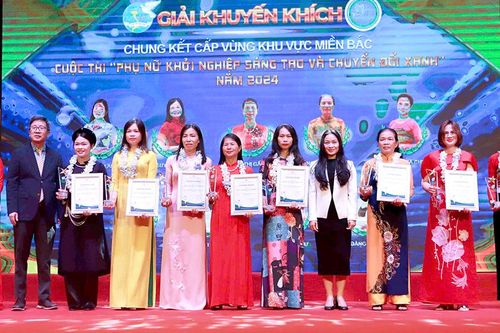 Dự án của Phú Thọ đạt giải cuộc thi 'Phụ nữ khởi nghiệp sáng tạo và chuyển đổi xanh' khu vực miền Bắc