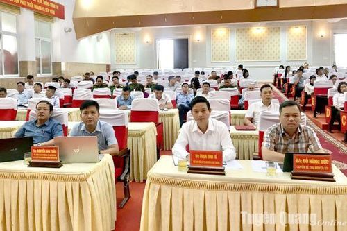 Yên Sơn đánh giá kết quả thực hiện công tác quản lý Nhà nước về tài nguyên môi trường