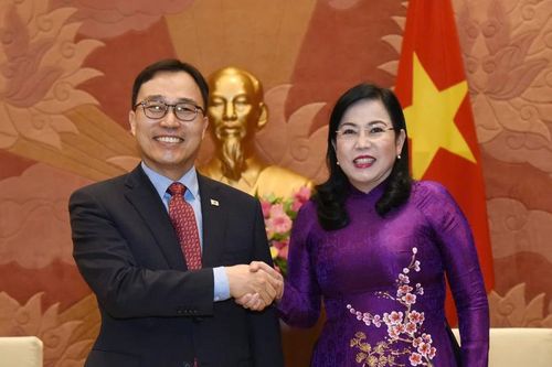 Trưởng Ban Công tác đại biểu Nguyễn Thanh Hải tiếp Đại sứ Hàn Quốc tại Việt Nam