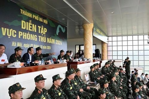 Bảo đảm an toàn tuyệt đối diễn tập khu vực phòng thủ thành phố Hà Nội năm 2024