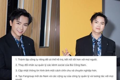 Bùi Công Nam lắng nghe khán giả, mở công ty riêng sau lùm xùm của ê-kíp cũ