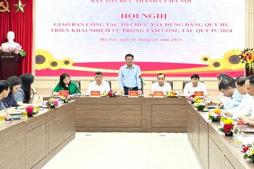 Kiểm tra, rà soát để hoàn thành các chỉ tiêu về công tác xây dựng đảng