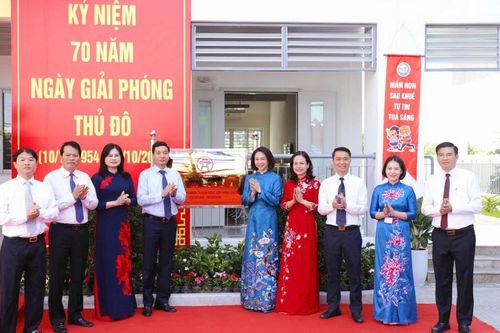 Huyện Gia Lâm: khánh thành 3 công trình Kỷ niệm 70 năm Giải phóng Thủ đô