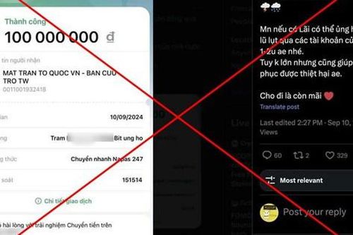 Mức xử phạt hành vi 'phông bạt', sửa chữa bill chuyển tiền từ thiện để đăng lên mạng xã hội
