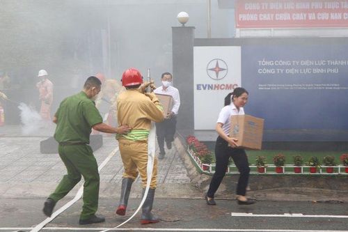 EVNHCMC khuyến cáo các biện pháp phòng chống cháy nổ