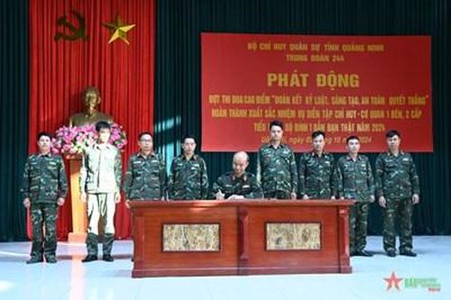 Phát động đợt thi đua cao điểm 'Đoàn kết, kỷ luật, sáng tạo, an toàn, quyết thắng'